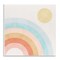 Stupell Industries Retro Rising Sun Rainbow Arches Wall Plaque Art